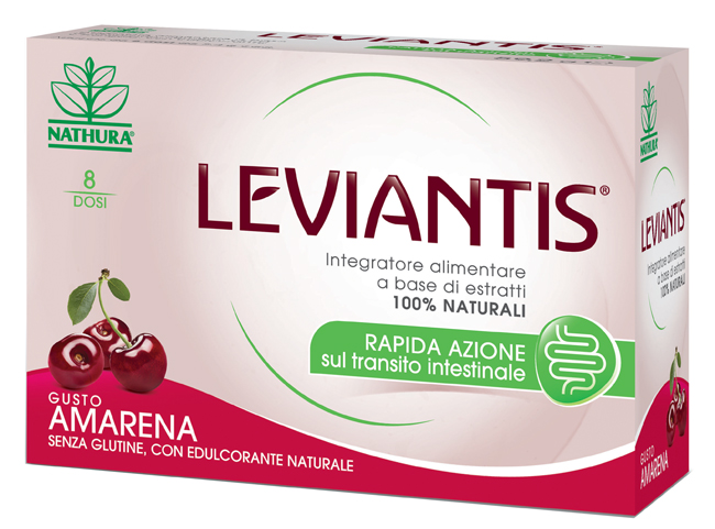 LEVIANTIS SENZA GLUTINE GUSTO AMARENA 8 DOSI / 16 BUSTE - farmachicca