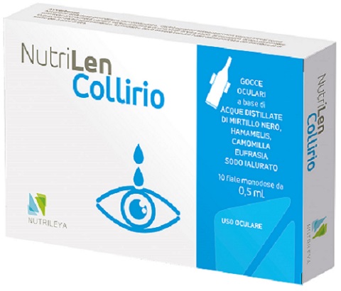 NUTRILEN COLLIRIO 10 FLACONCINI MONODOSE 0,5 ML - farmachicca