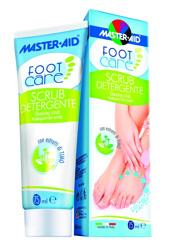 MASTER-AID FOOTCARE DETERGENTE SCRUB PER PIEDI 75 ML L4 - farmachicca