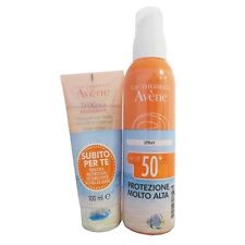 AVENE SOLARE KIT SPRAY SPF 50+ 200 ML + TRIXERA NUTRITION DETERGENTE 100 ML - farmachicca