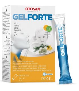 OTOSAN GOLA GEL FORTE 14 STICK PACK DA 10 ML - farmachicca
