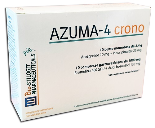 AZUMA-4 CRONO 10 COMPRESSE + 10 BUSTE - farmachicca