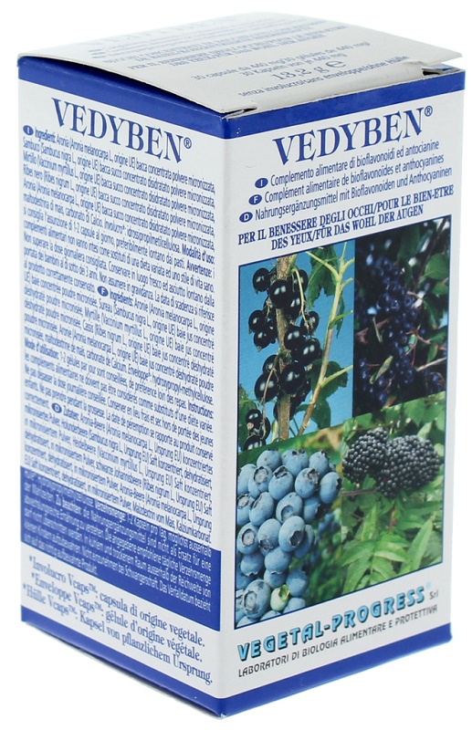 VEDYBEN SUCCO CONCENTRATO BACCHE 30 CAPSULE - farmachicca