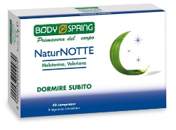 BODY SPRING NATUR NOTTE 30 COMPRESSE - farmachicca