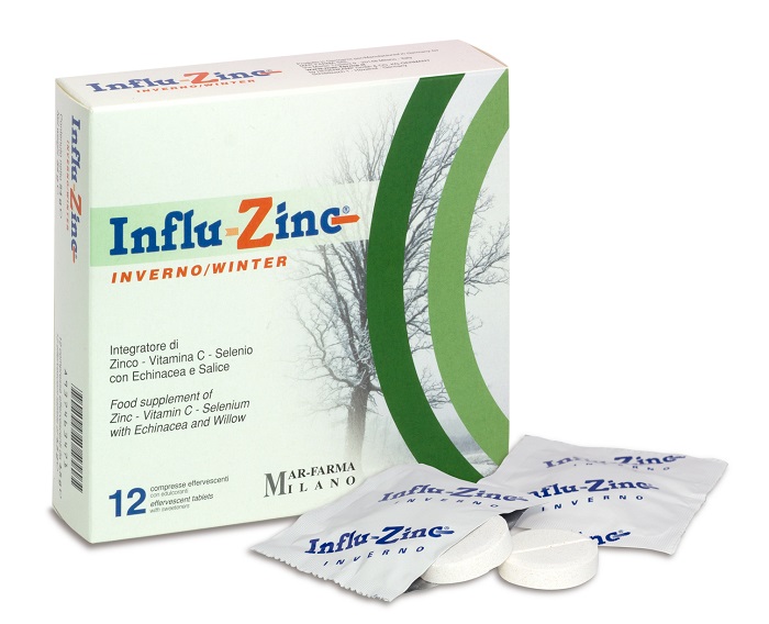 INFLUZINC INVERNO 12 COMPRESSE EFFERVESCENTI - farmachicca