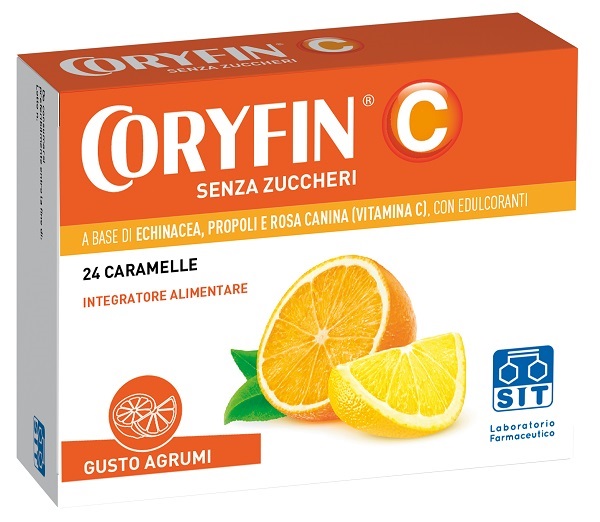 CORYFIN C SENZA ZUCCHERO AGRUMI 48 G - farmachicca