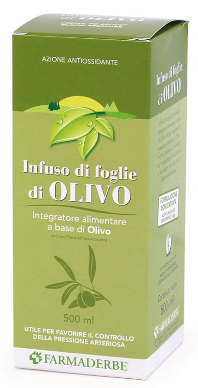 OLIVO INFUSO FOGLIE 500 ML - farmachicca