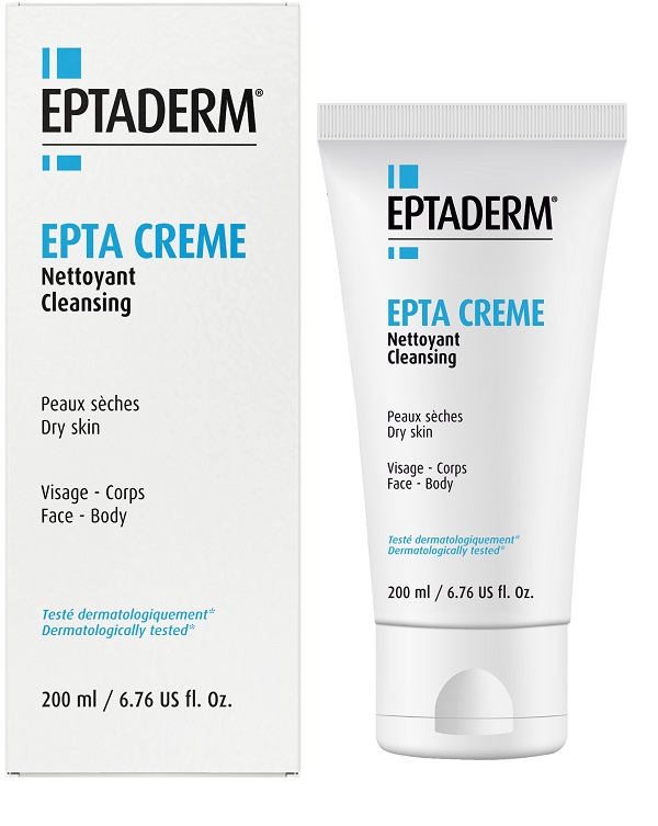 EPTA CREME PELLI SECCHE DETERGENTE VISO CORPO 200 ML - farmachicca