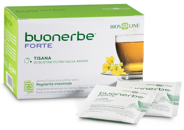 BIOSLINE BUONERBE REGOLA TISANA 20 BUSTINE - farmachicca