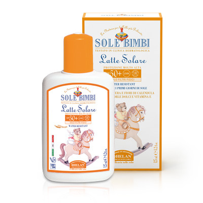 SOLE BIMBI LATTE SOLARE SPF50+ 125 ML - farmachicca