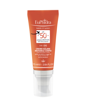EUPHIDRA KALEIDO UV SYSTEM CREMA SOLARE CORPO 50+ INVISIBLE - farmachicca