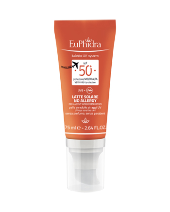EUPHIDRA KALEIDO UV SYSTEM LATTE SOLARE CORPO NO ALLER 50+ - farmachicca
