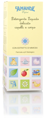 L'AMANDE ENFANT DETERGENTE LIQUIDO DELICATO 250 ML - farmachicca