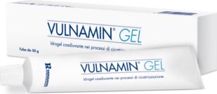 VULNAMIN MEDICAZIONE INTERATTIVA IN GEL A BASE DI AMINOACIDICOSTITUTIVI DEL COLLAGENE E SODIO JALURONATO TUBO 50 G - farmachicca