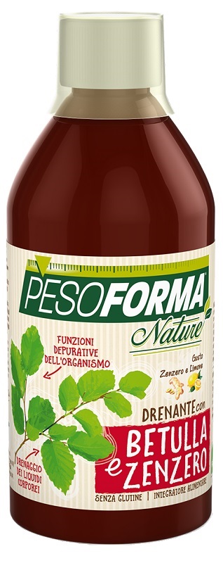 PESOFORMA NATURE DRENANTE BETULLA E ZENZERO 500 ML - farmachicca