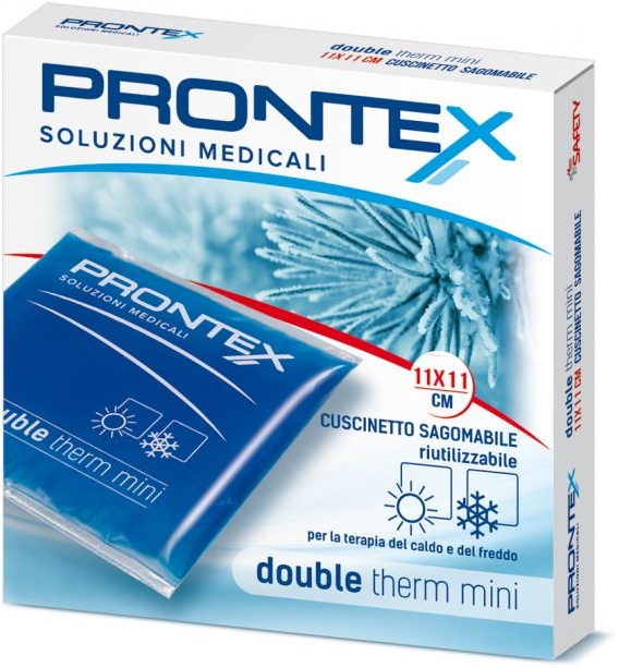 PRONTEX CUSCINETTO IN GEL RIUTILIZZABILE DOUBLE THERM 11X11CM - farmachicca