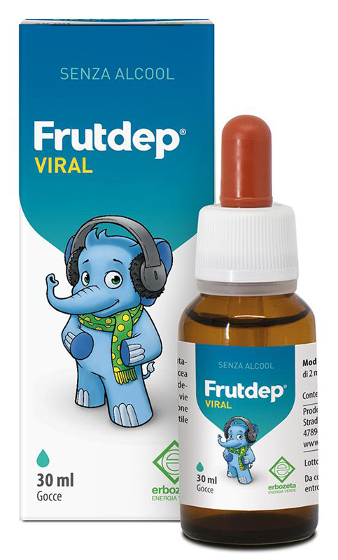 FRUTDEP VIRAL GOCCE 30 ML - farmachicca