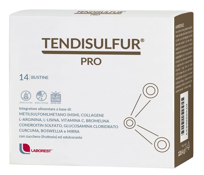 TENDISULFUR PRO 14 BUSTINE DA 8,6G - farmachicca