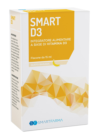 SMART D3 GOCCE 15 ML GUSTO BANANA - farmachicca