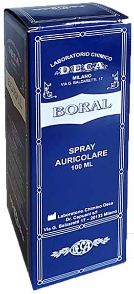 BORAL SPRAY AURICOLARE 100 ML - farmachicca