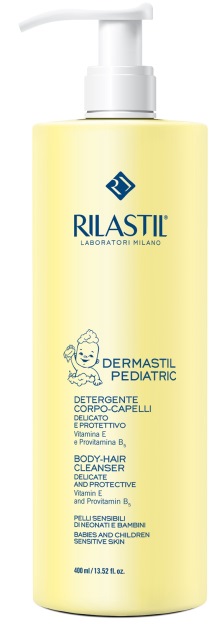 RILASTIL DERM PEDIATRIC DETERGENTE CORPO CAPELLI 400 ML - farmachicca