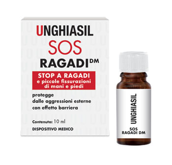 UNGHIASIL SOS RAGADI FLACONE 10 ML CON PENNELLINO E 9 CEROTTI COPRIVERRUCA - farmachicca