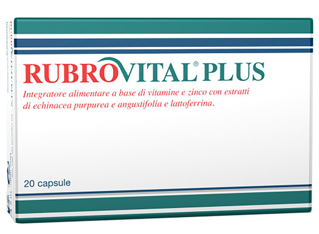 RUBROVITAL PLUS 20 CAPSULE - farmachicca