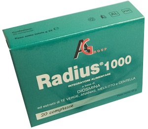 RADIUS 1000 20 COMPRESSE - farmachicca