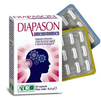 DIAPASON OMEODINAMICO 30 CAPSULE - farmachicca
