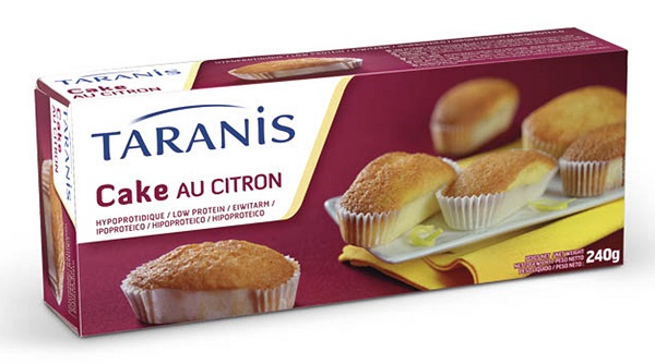 TARANIS TORTINA LIMONE 6 X 40 G - farmachicca