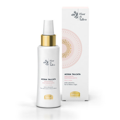 HELAN FIOR DI TALCO ACQUA IDRATANTE RINFRESCANTE VISO E CORPO 100 ML - farmachicca