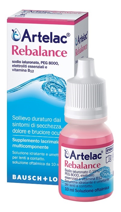 ARTELAC REBALANCE GOCCE OCULARI MULTIDOSE SENZA CONSERVANTI 10 ML - farmachicca