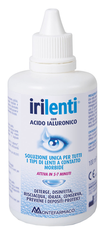 SOLUZIONE UNICA PER LENTI A CONTATTO IRILENTI 100ML - farmachicca