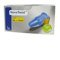 AGO PER PENNA DA INSULINA NOVOTWIST GAUGE 32 LUNGHEZZA 5 MM 100 PEZZI - farmachicca