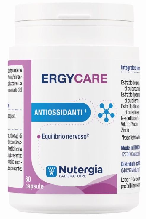 NUTERGIA ERGYCARE 60 CAPSULE - farmachicca