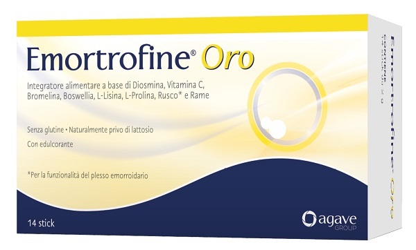 EMORTROFINE ORO 14 STICK 2 G - farmachicca