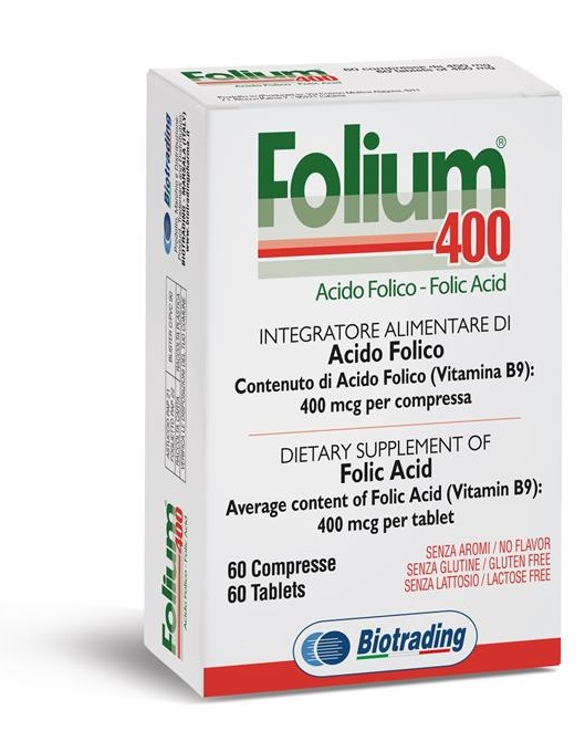 FOLIUM 400 60 COMPRESSE - farmachicca