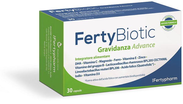 FERTYBIOTIC GRAVIDANZA ADVANCE 30 CAPSULE DA 1,15 G - farmachicca