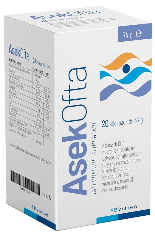 ASEK OFTA 20 STICKPACK - farmachicca
