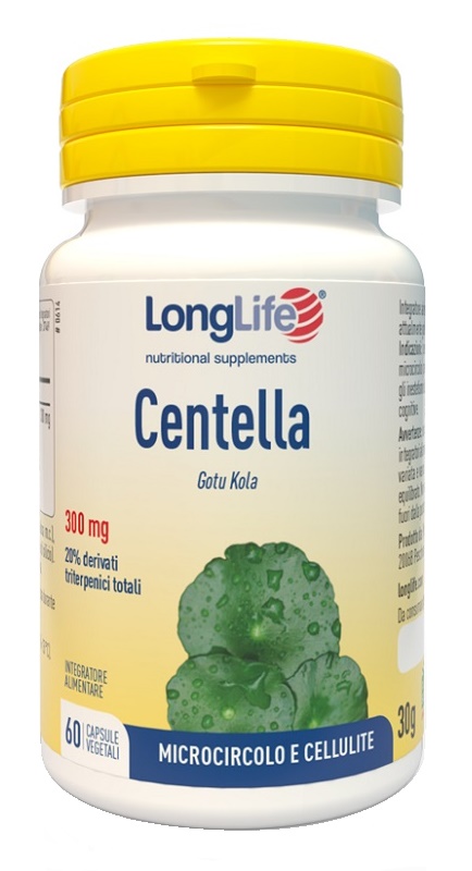 LONGLIFE CENTELLA 20% 60 CAPSULE - farmachicca