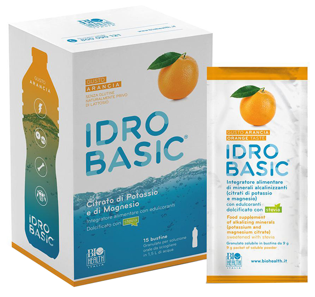 IDROBASIC ARANCIA 15 BUSTE - farmachicca