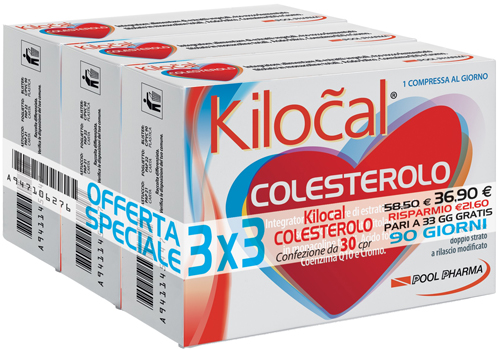 KILOCAL COLESTEROLO 30 COMPRESSE - farmachicca