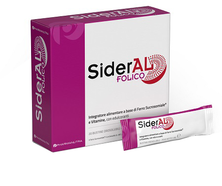SIDERAL FOLICO 30 MG 20 BUSTINE OROSOLUBILI - farmachicca