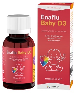 ENAFLU BABY D3 SOLUZIONE ORALE 150 ML - farmachicca