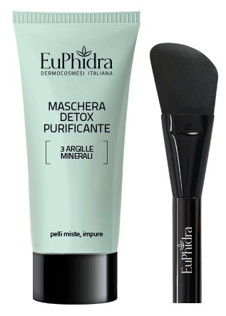 EUPHIDRA MASCH DETOX PURIFICANTE CON PENNELLO - farmachicca