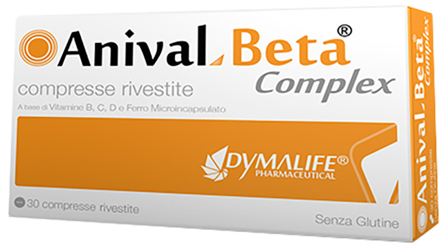 ANIVAL BETA COMPLEX 30 COMPRESSE RIVESTITE - farmachicca
