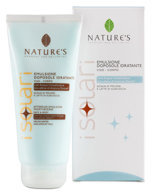 NATURE'S I SOLARI EMULSIONE DOPOSOLE VISO CORPO 400ML EDIZIONE LIMITATA 400 ML - farmachicca