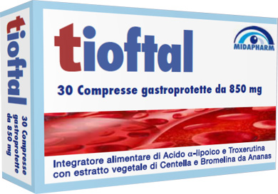 TIOFTAL 30 COMPRESSE GASTROPROTETTE - farmachicca