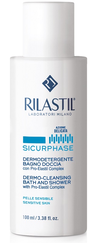 RILASTIL SICURPHASE DERMODETERGENTE BAGNO DOCCIA 100 ML - farmachicca