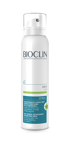 BIOCLIN DEO 24H SPRAYAY DRY SENZA PROFUMO - farmachicca